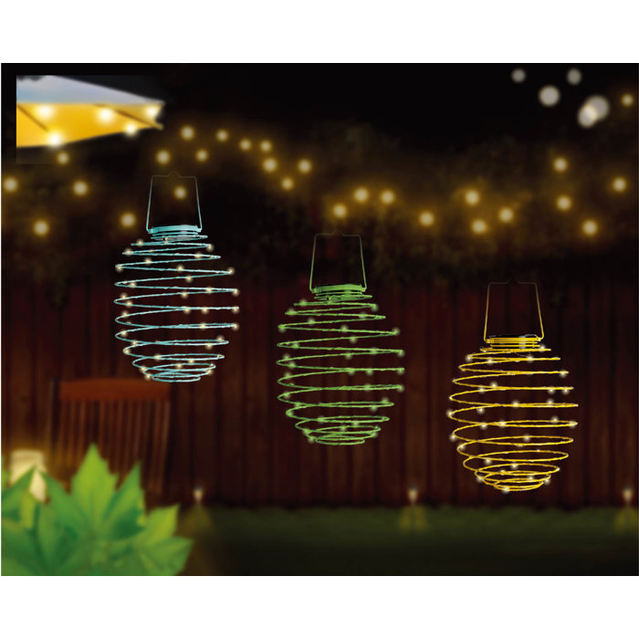 Ebern Designs Hervey Bay 35 Light LED Outdoor Pendant & Reviews